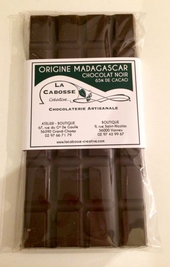 Tablette de chocolat Madagascar